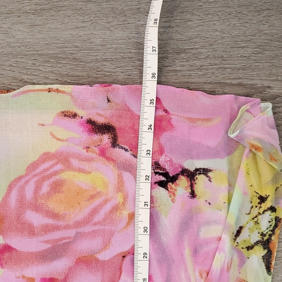 NWT Pink Floral BCBG Dress - Picture 10 of 11